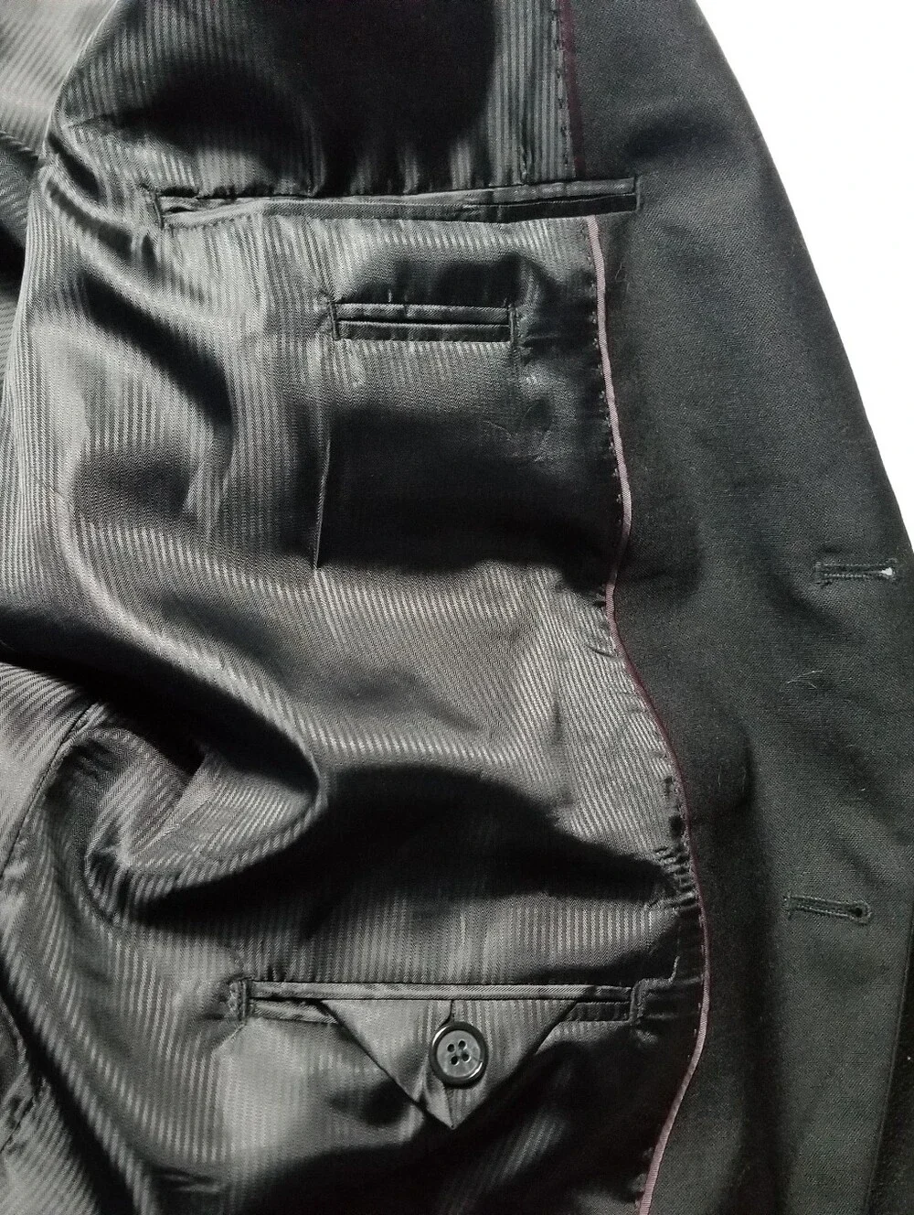 SADDLEBRED MEN'S BLACK BLAZER SIZE 50 REGULAR